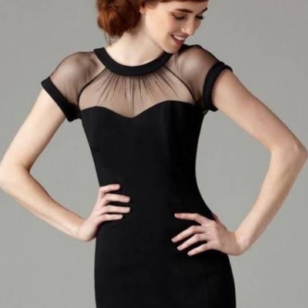 Black classic blouse